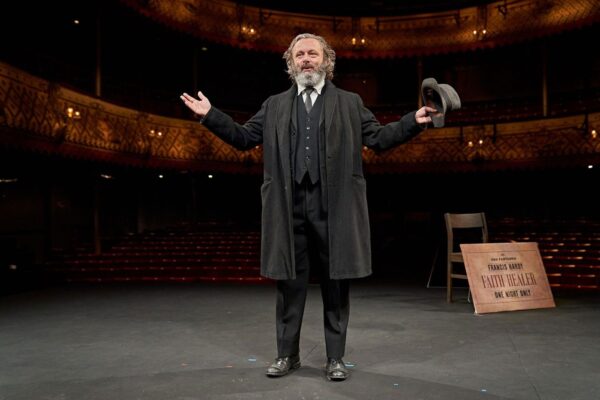 Michael Sheen in Faith Healer at the Old Vic. Credit: Old Vic.