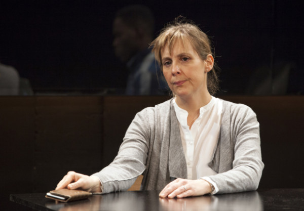 Mel Giedroyc as Amy in Luce at Southwark Playhouse. Photo: Ollie King.