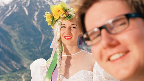 Ekaterina: Mariage à Loèche-les-Bains (Marriage in Leukerbad) 2012. Photo: Romain Mader / ECAL.