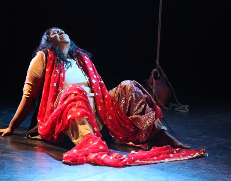 Rani Moorthy performs Whose Sari Now?